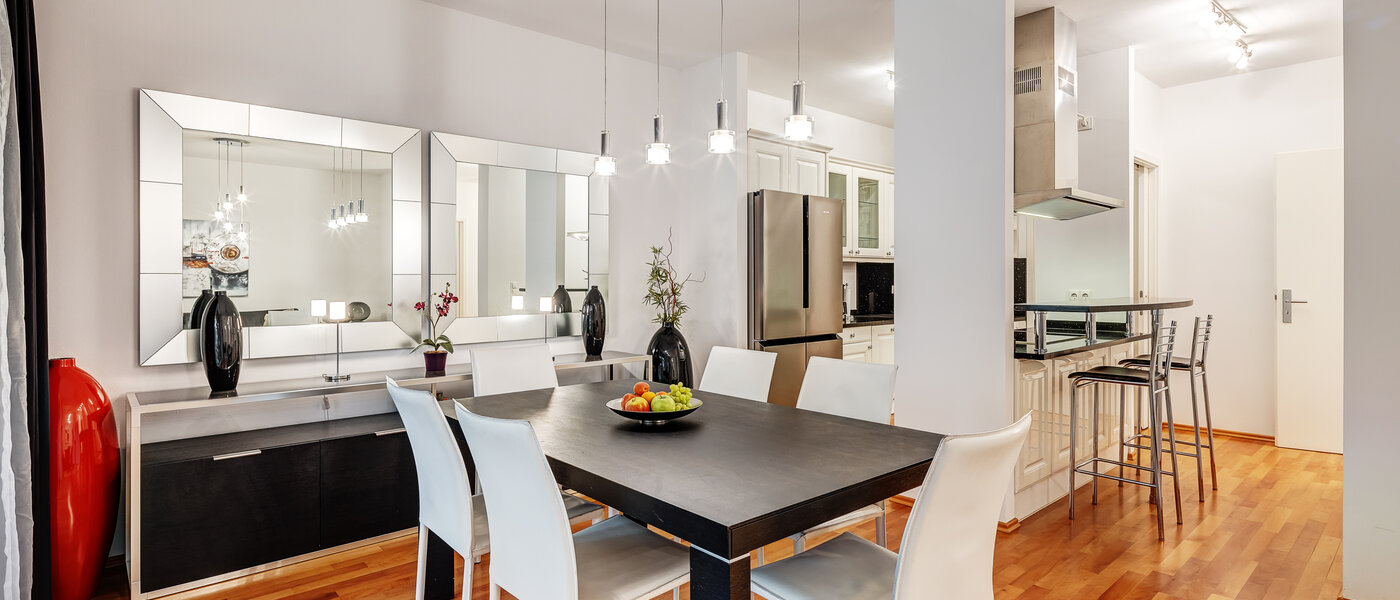 квартира München Schwabing-Nord (zw. Leopoldstraße & Englischen Garten) 01 жилое пространство 6300