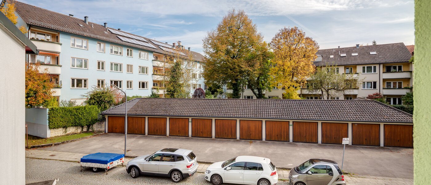 таунхаус München Untergiesing 03 вид из окна 6314