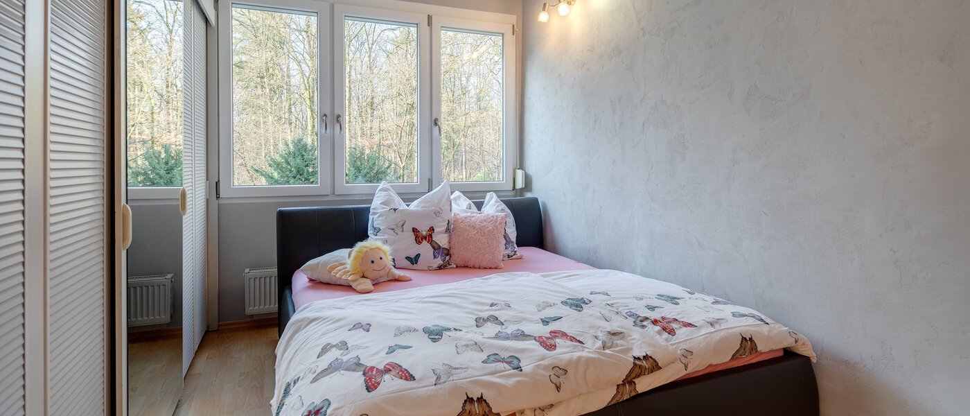 таунхаус München Untergiesing 01 спальная комната 6314