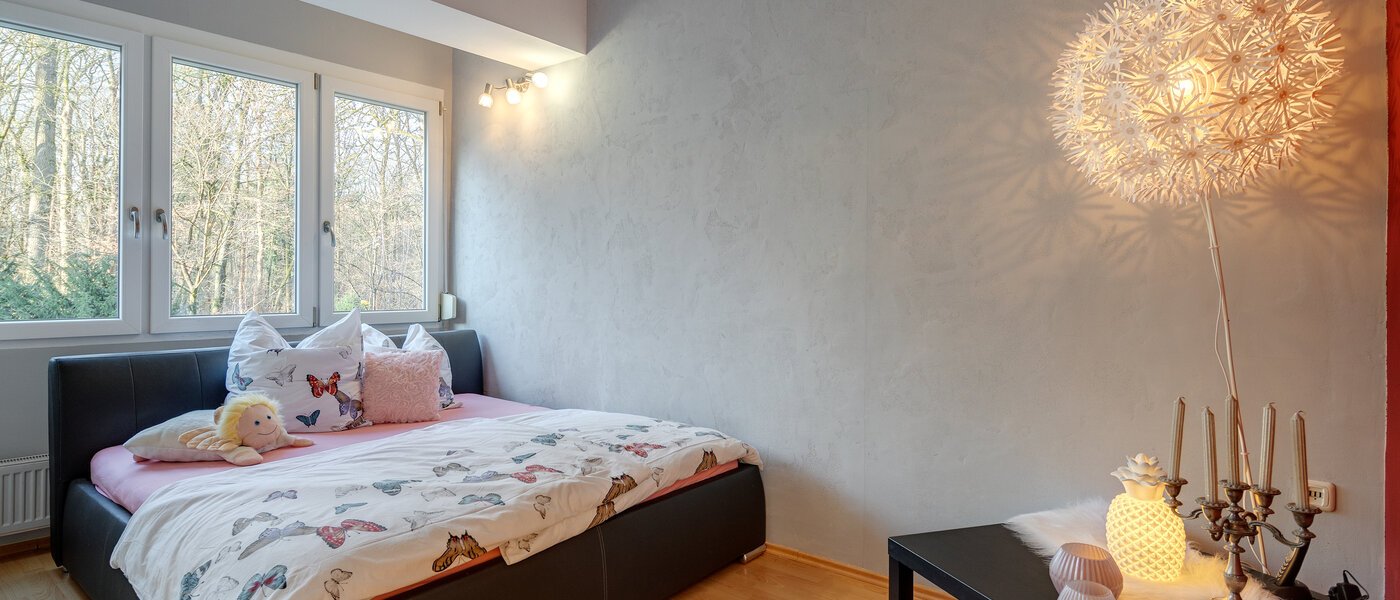 таунхаус München Untergiesing 02 спальная комната 6314