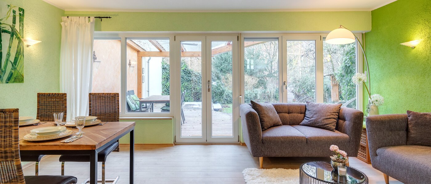 таунхаус München Untergiesing 01 жилое пространство 6314