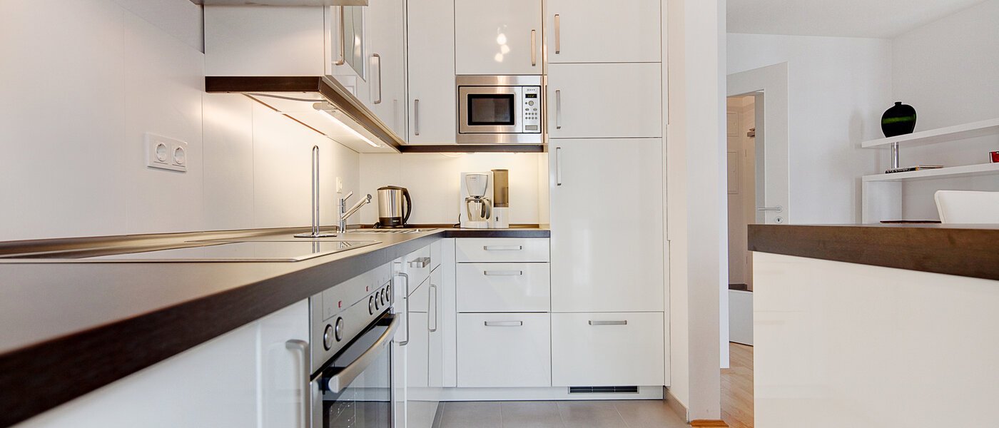 квартира München Schwabing-Nord (zw. Belgrad- & Leopoldstraße) 04 кухня 6335