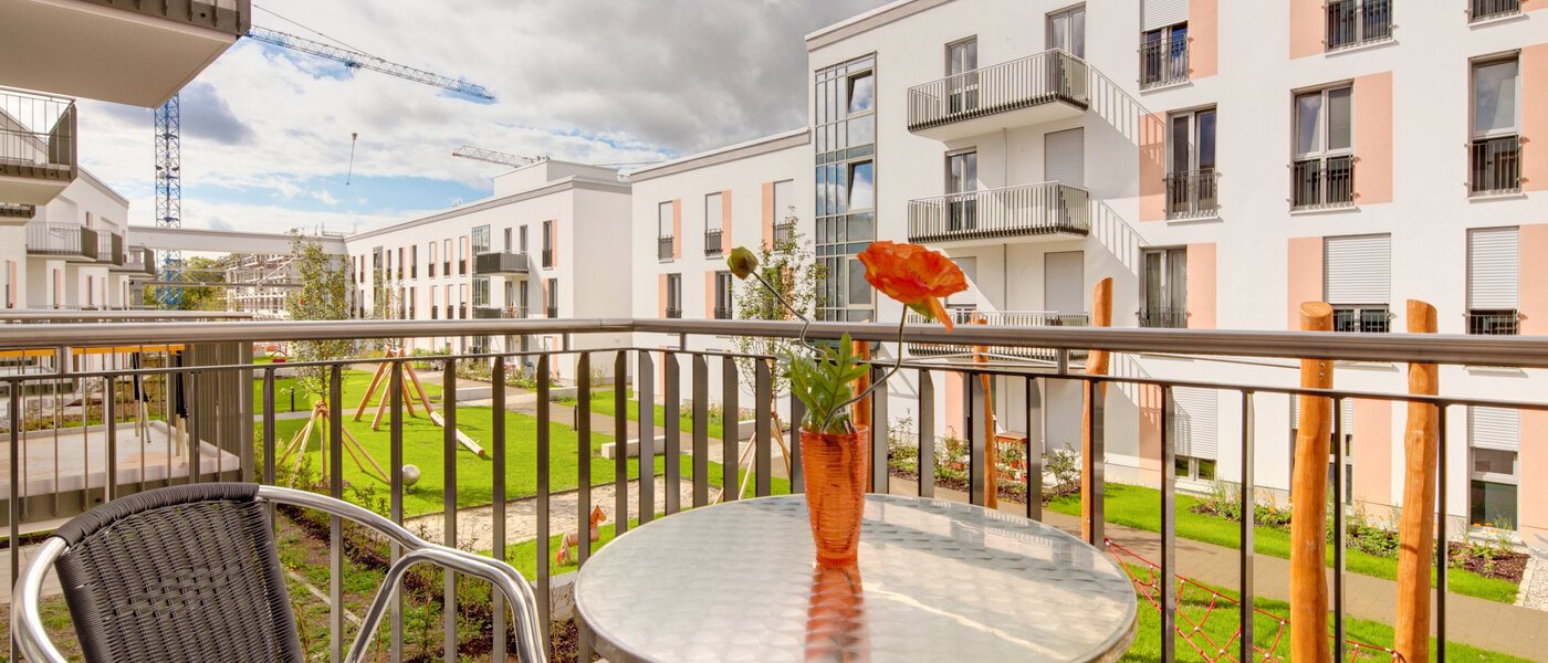 квартира München Schwabing-Nord (zw. Belgrad- & Leopoldstraße) 02 балкон 6335