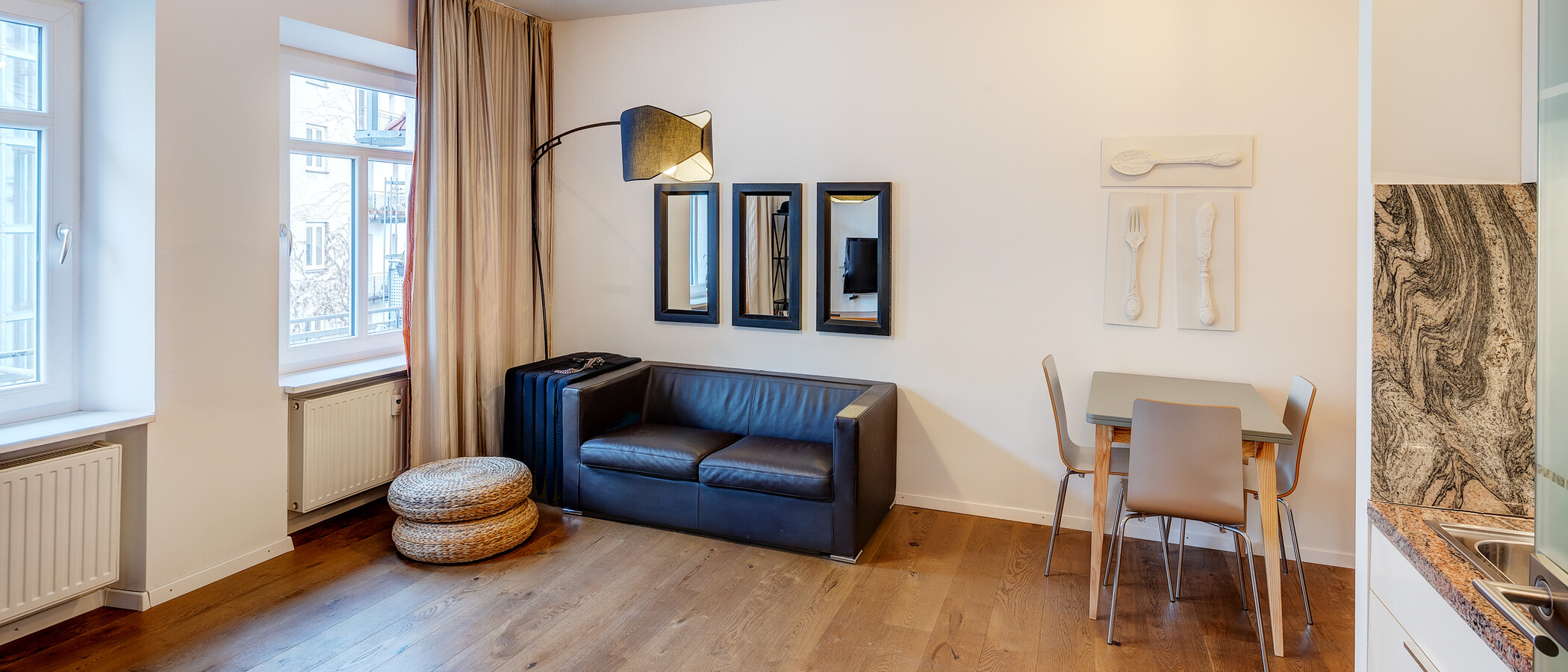 квартира München Glockenbachviertel 02 жилое пространство 6366