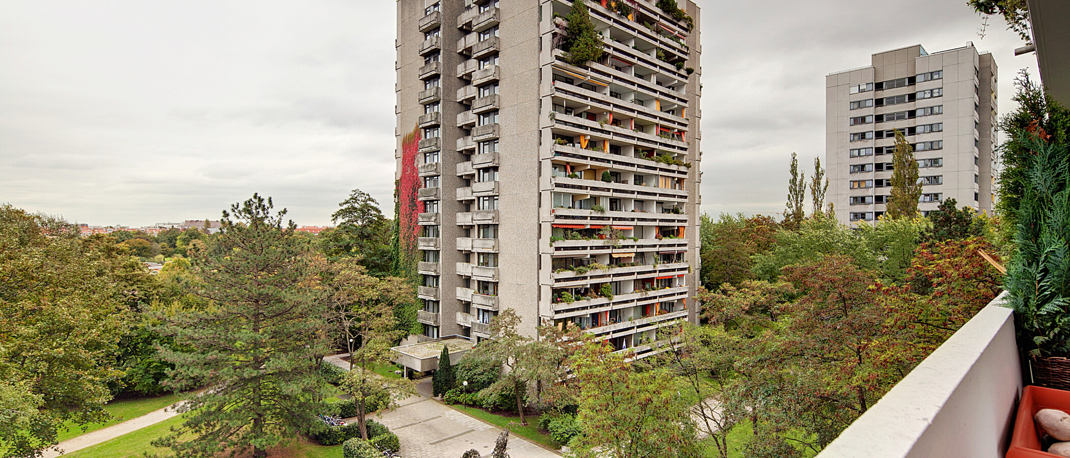 квартира München Schwabing-West 02 вид из окна 6415