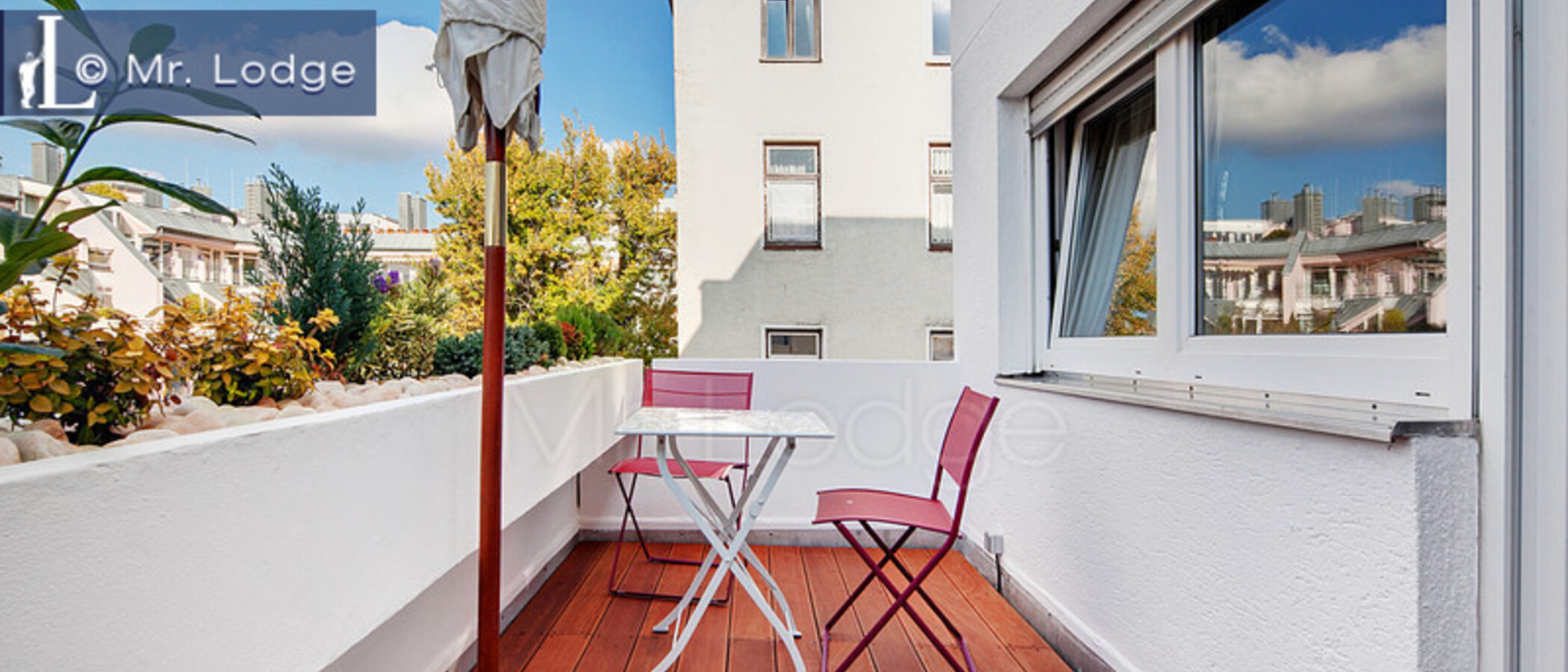 мансардная квартира München Neuhausen 01 терраса 6439