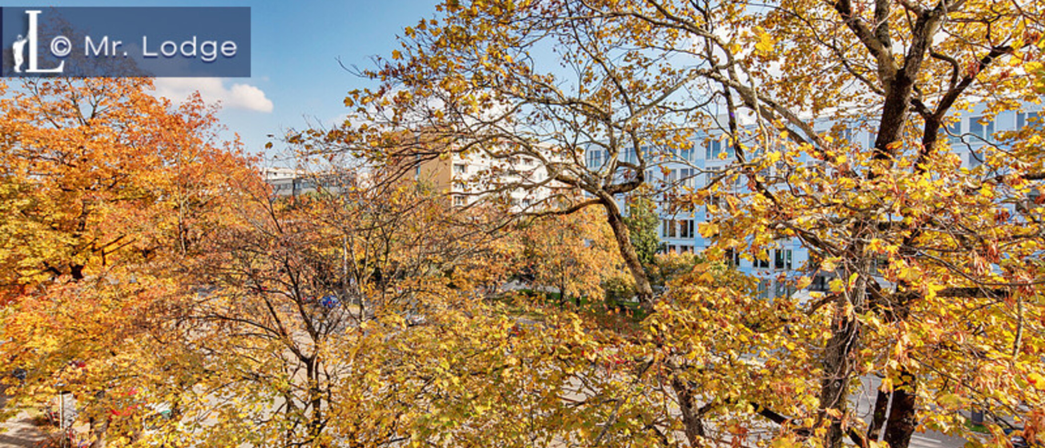 мансардная квартира München Neuhausen 03 вид из окна 6439