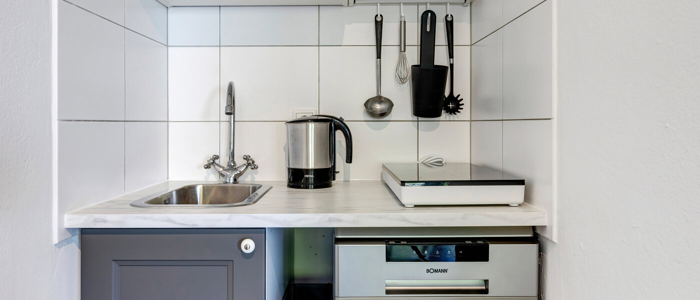 квартира München Neuhausen 01 кухня 6444