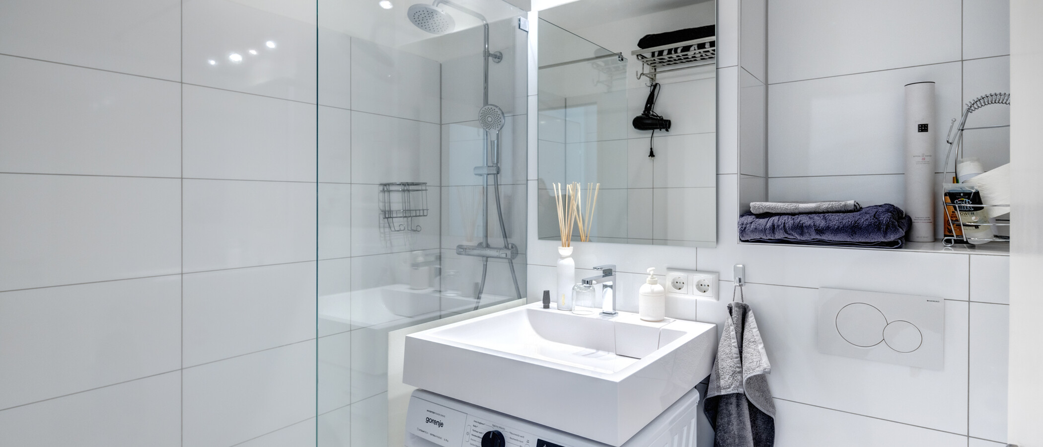 квартира München Schwabing-West 02 ванная комната 6455