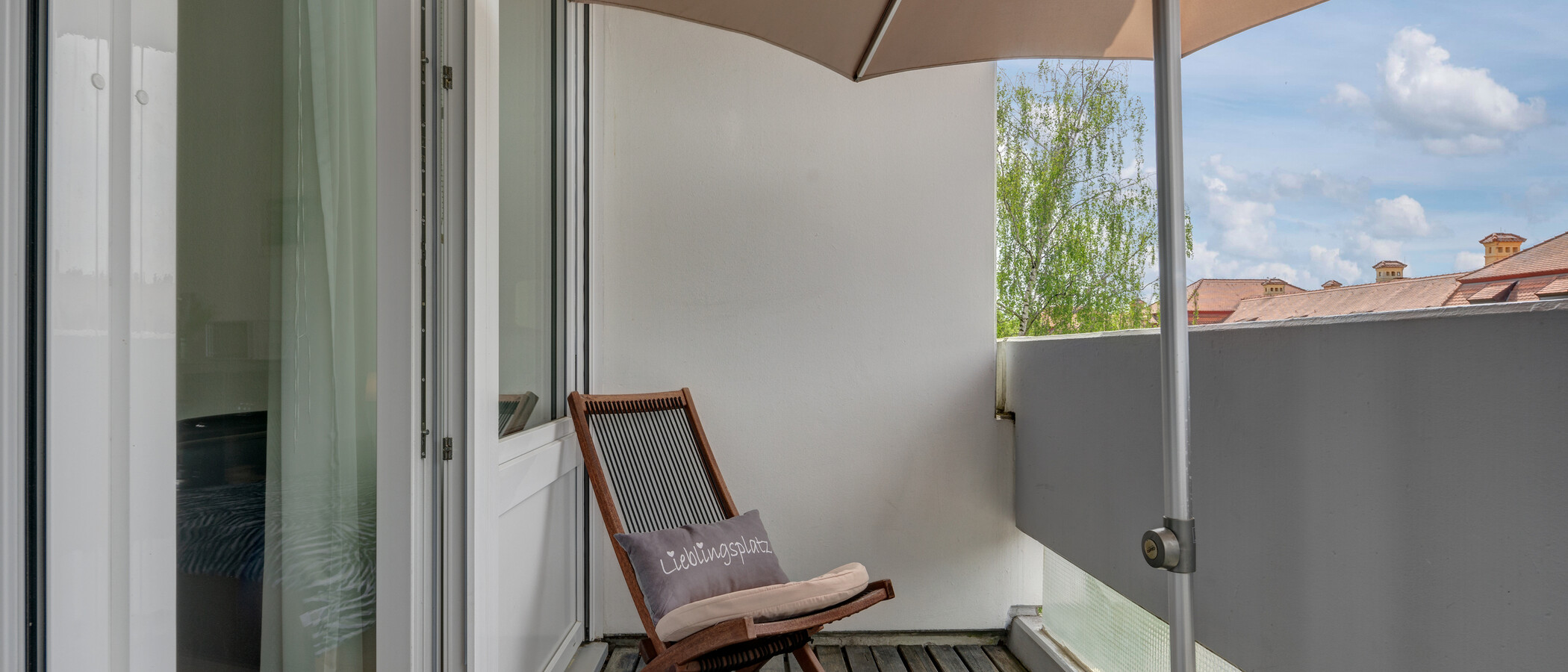 квартира München Schwabing-West 01 балкон 6455