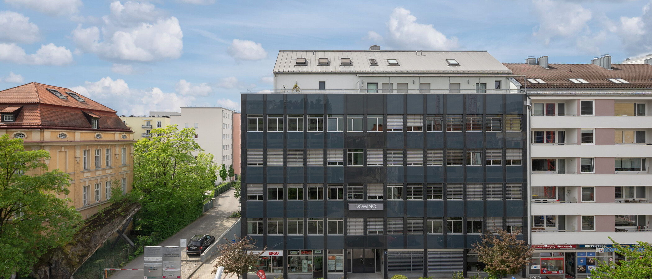 квартира München Schwabing-West 01 вид из окна 6455