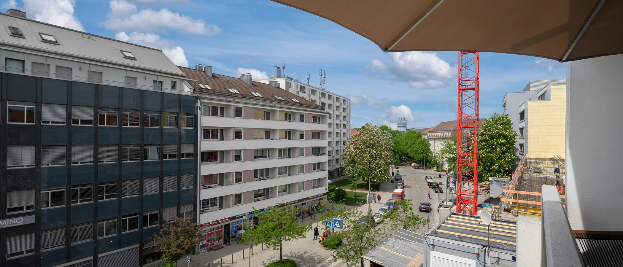 квартира München Schwabing-West 03 вид из окна 6455