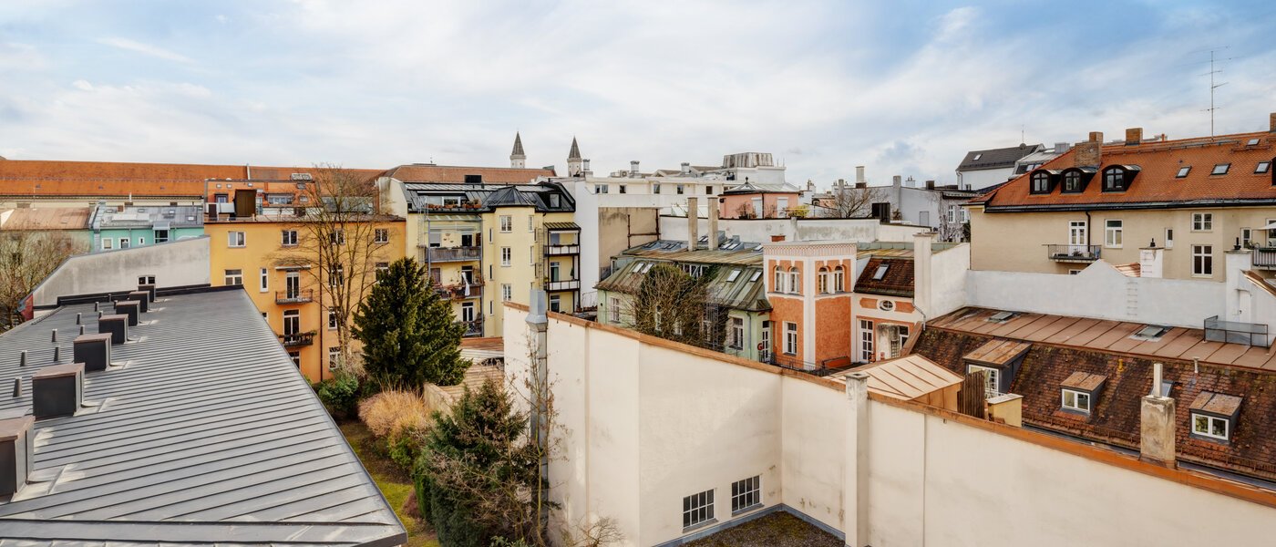 квартира München Maxvorstadt - Universitätsviertel 01 вид из окна 6456