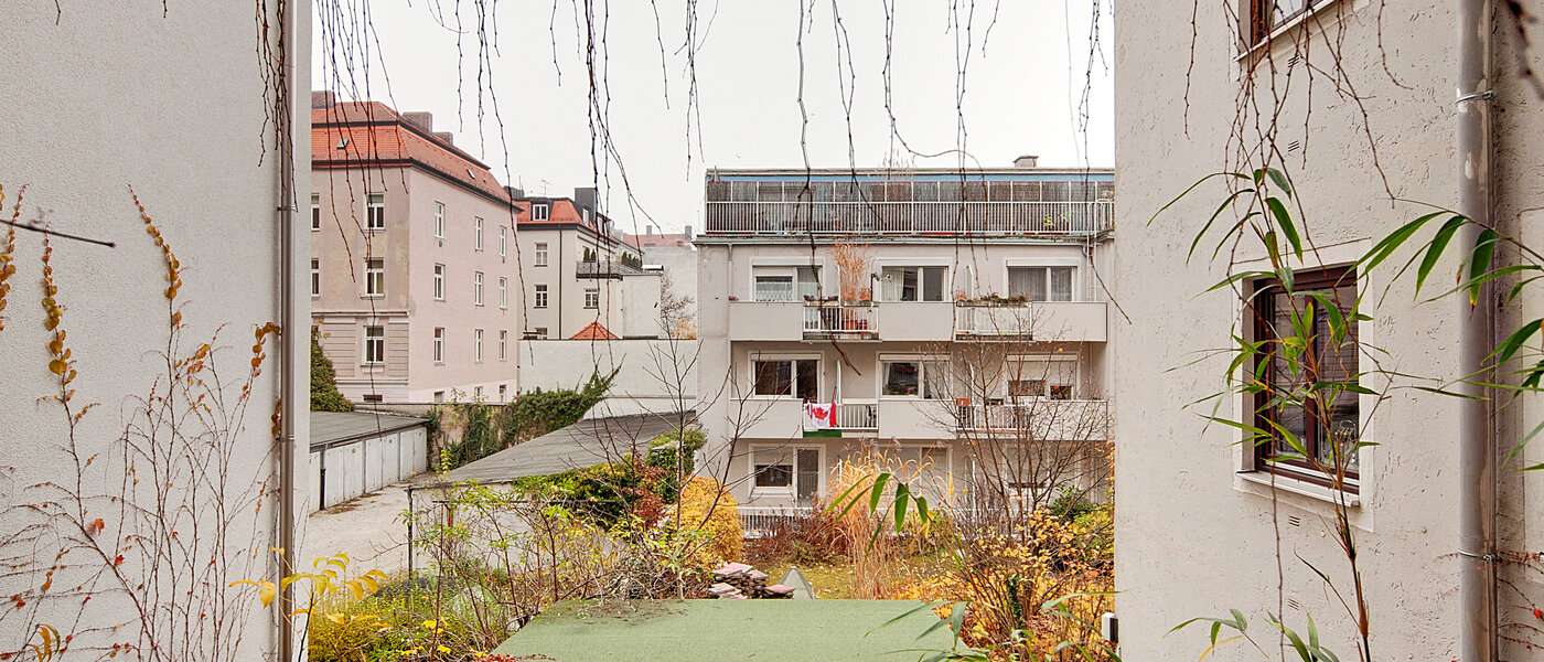 квартира München Schwabing (links der Leopoldstraße) 01 2-ой балкон 6480