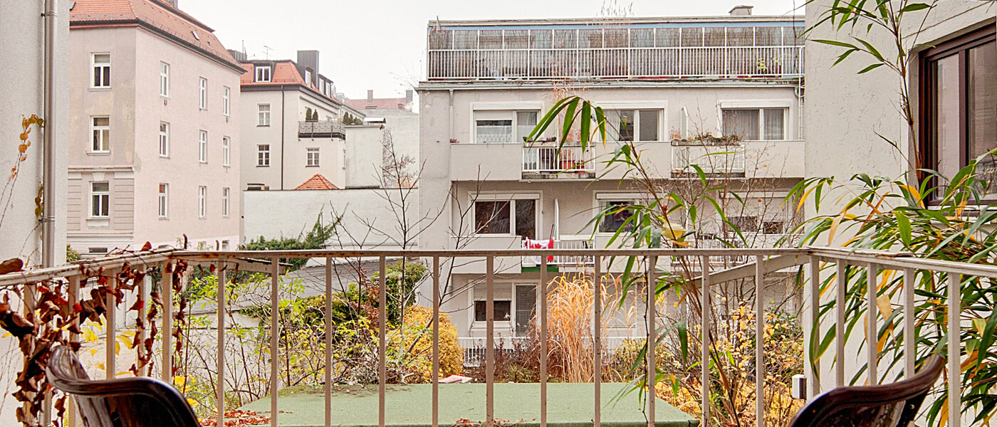 квартира München Schwabing (links der Leopoldstraße) 02 2-ой балкон 6480