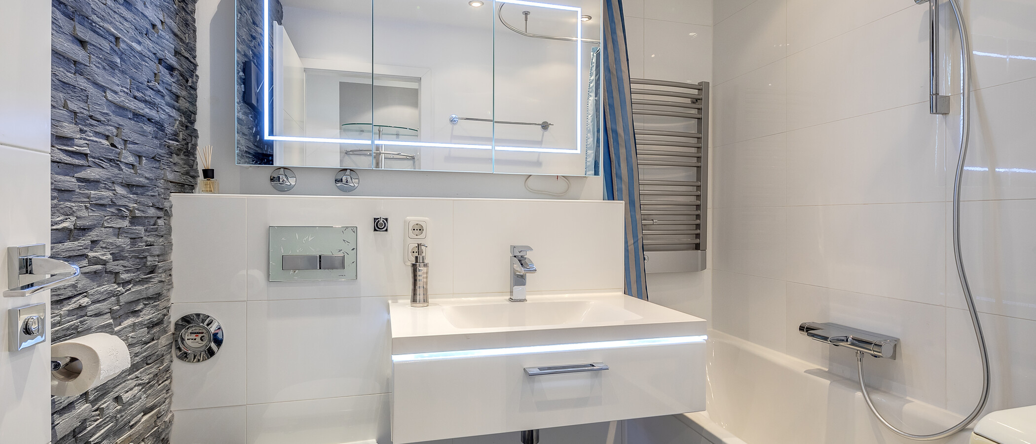 квартира München Obersendling 01 ванная комната 6506