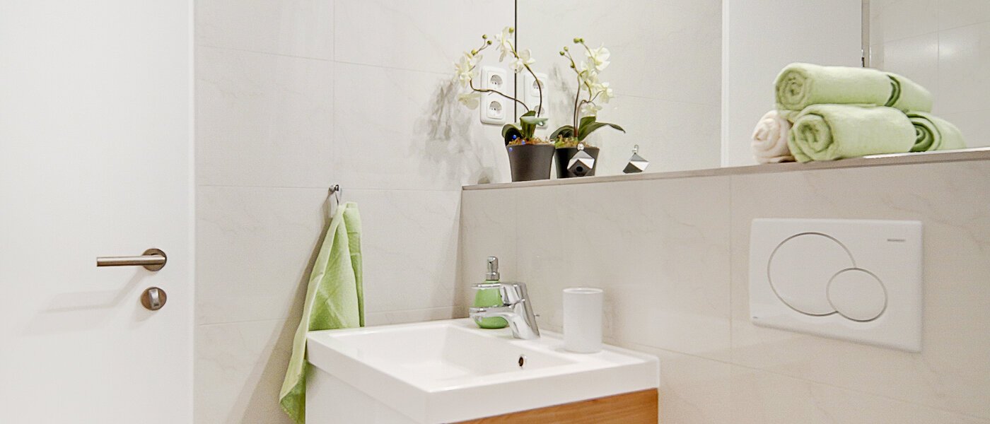 квартира München Schwabing-West (rund um den Hohenzollernplatz) 03 ванная комната 6515