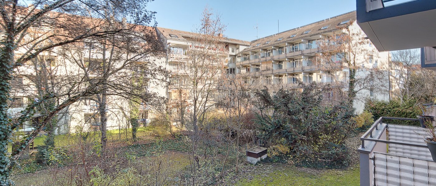квартира München Schwabing-West (rund um den Hohenzollernplatz) 01 вид из окна 6515