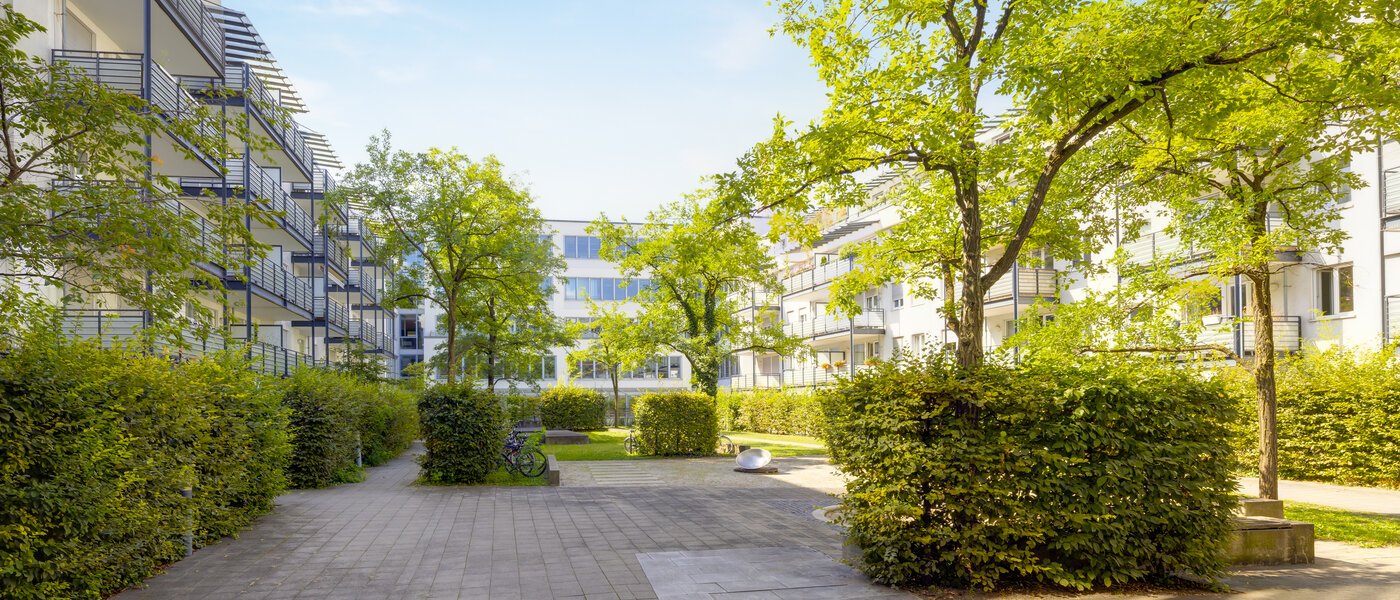 квартира München Maxvorstadt 01 внутренний двор  6524