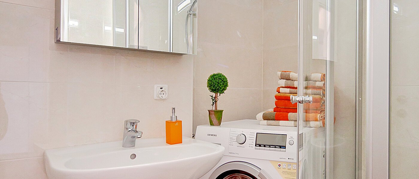 квартира München Haidhausen 01 ванная комната 6531