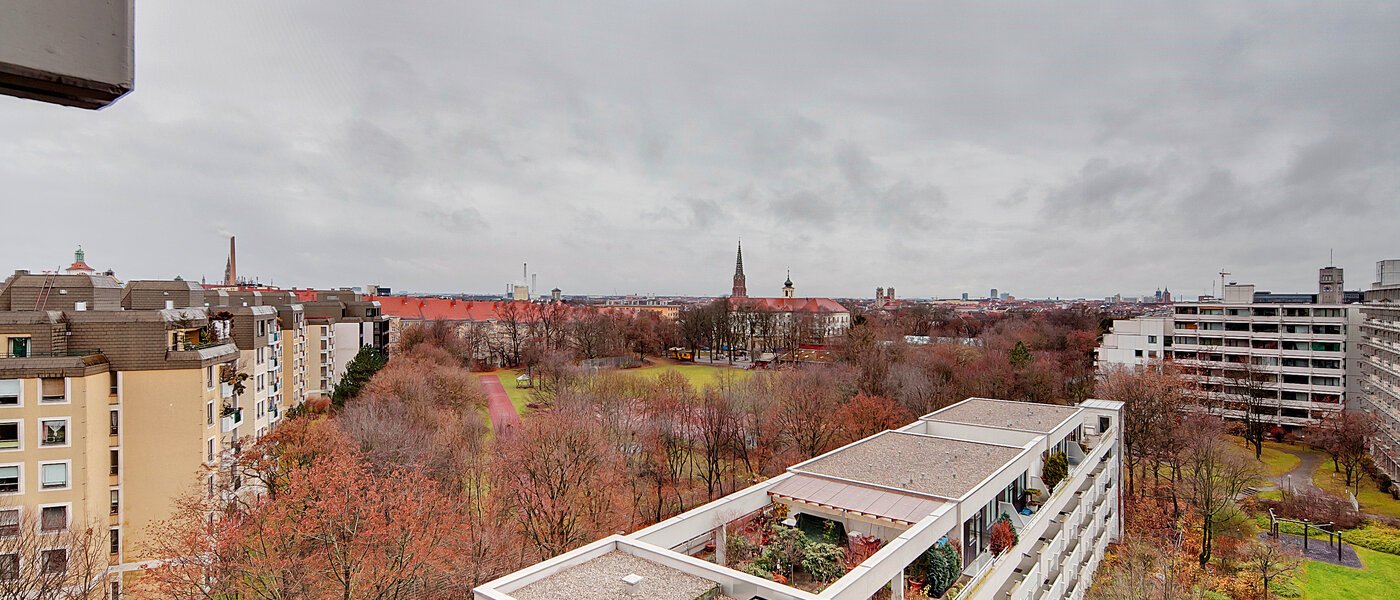 квартира München Haidhausen 02 вид из окна 6531
