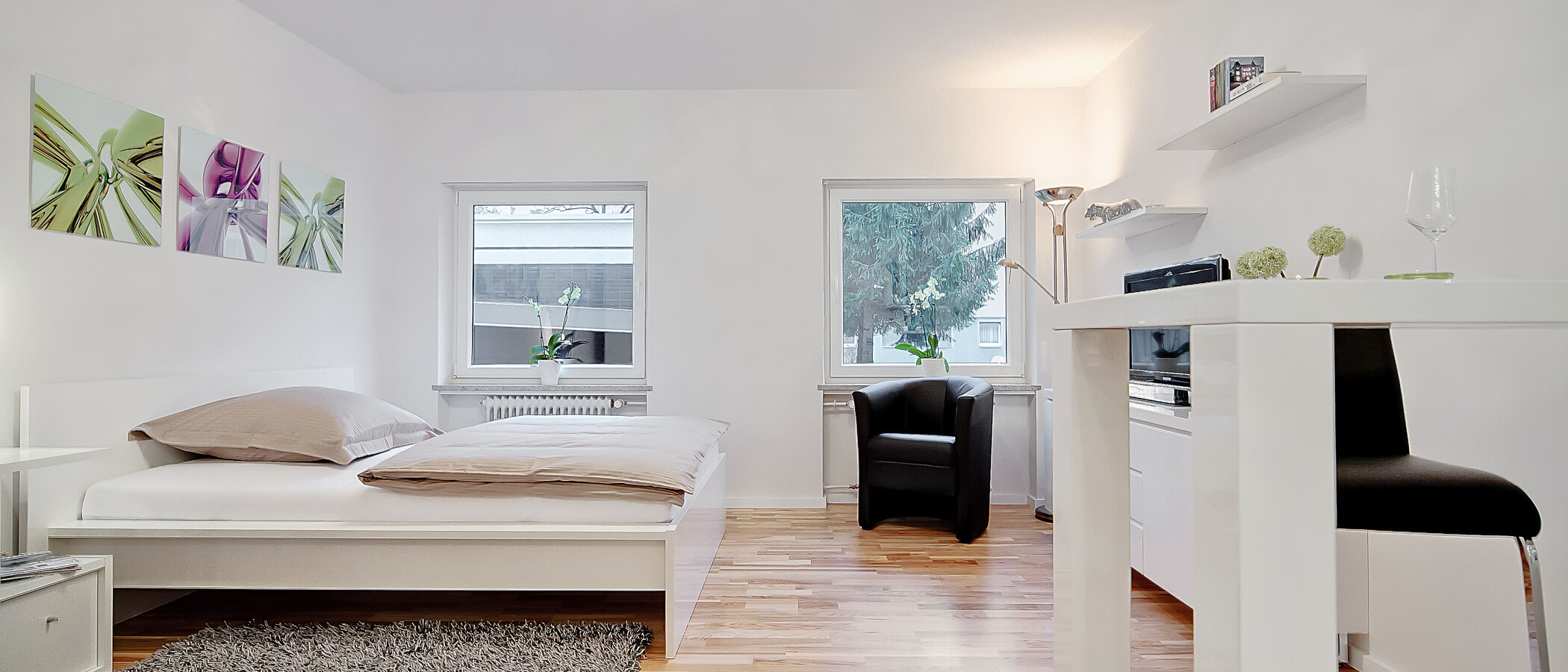 квартира München Haidhausen 03 гостиная 6532