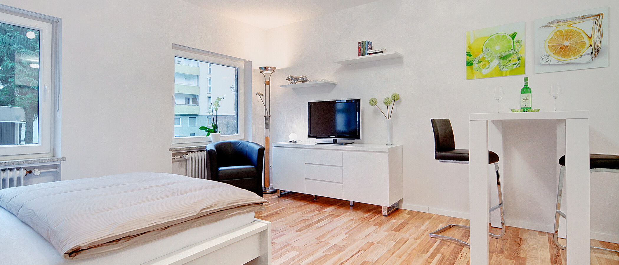 квартира München Haidhausen 04 гостиная 6532