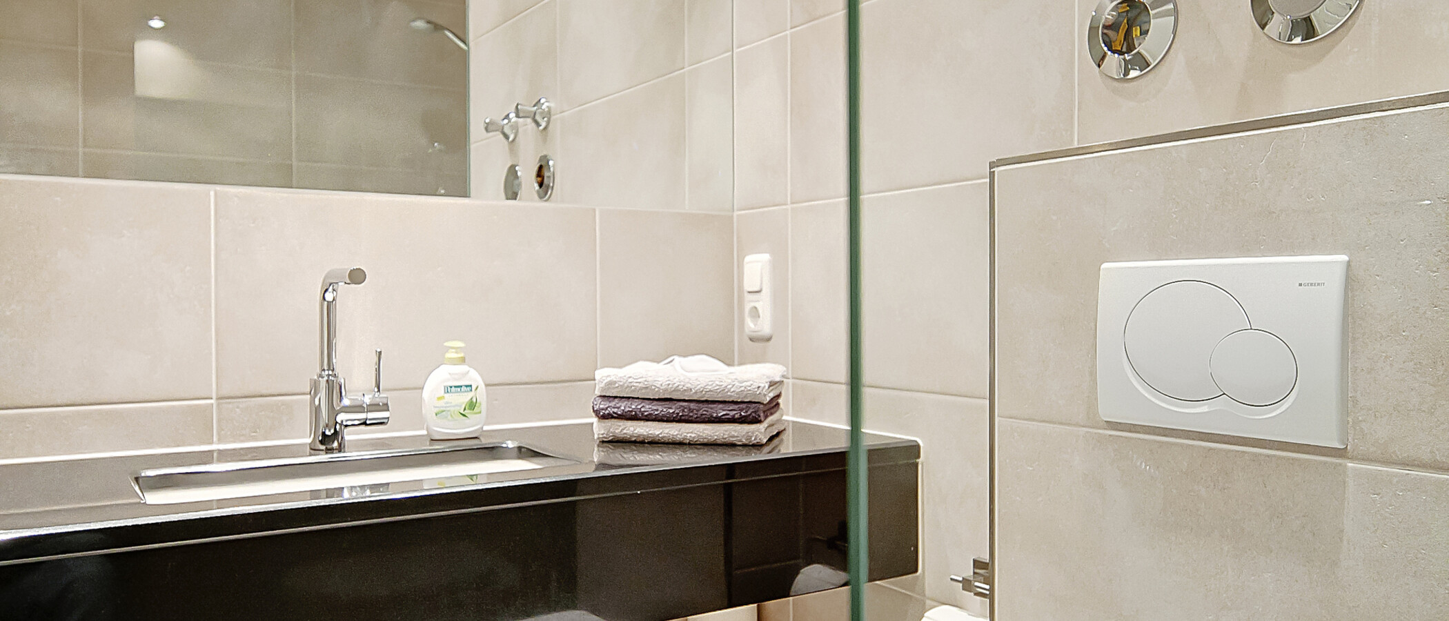 квартира München Haidhausen 01 ванная комната 6532