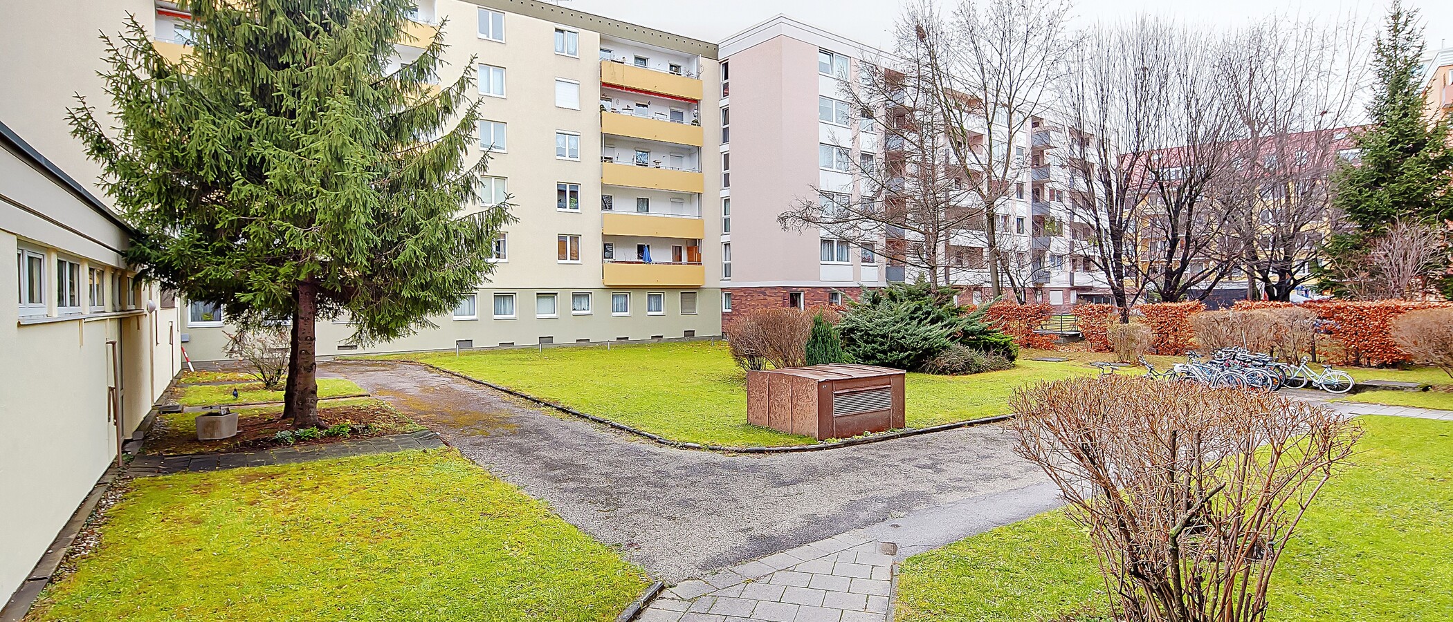 квартира München Haidhausen 01 вид из окна 6532