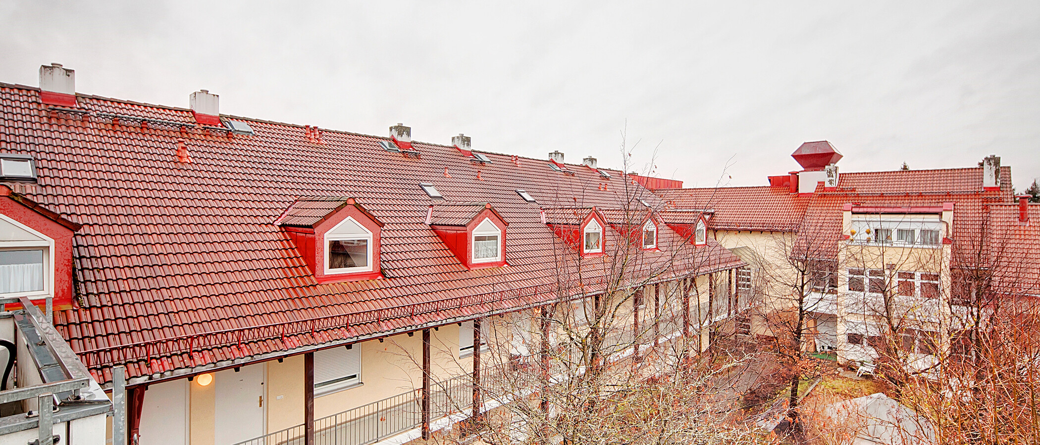 квартира Unterhaching 02 вид из окна 6534