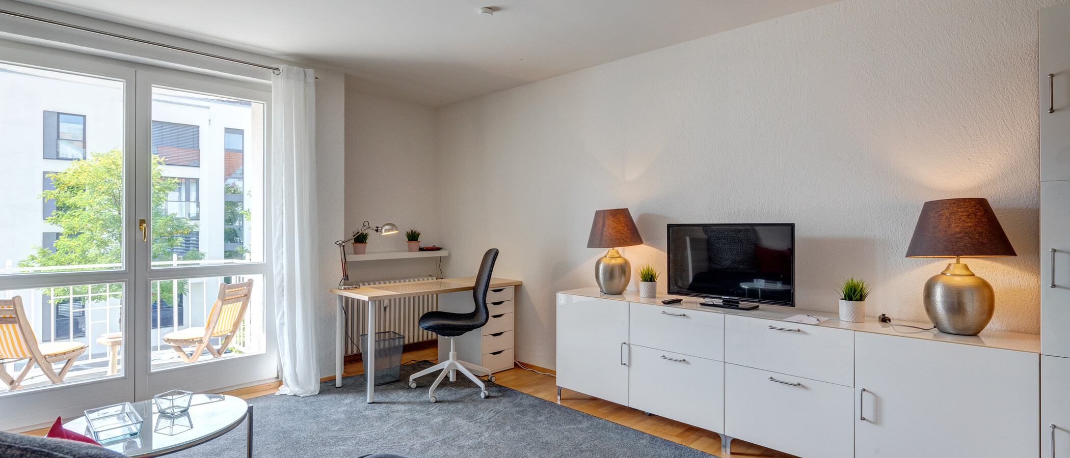 квартира München Schwabing-Nord (zw. Belgrad- & Leopoldstraße) 02 жилое пространство 6538