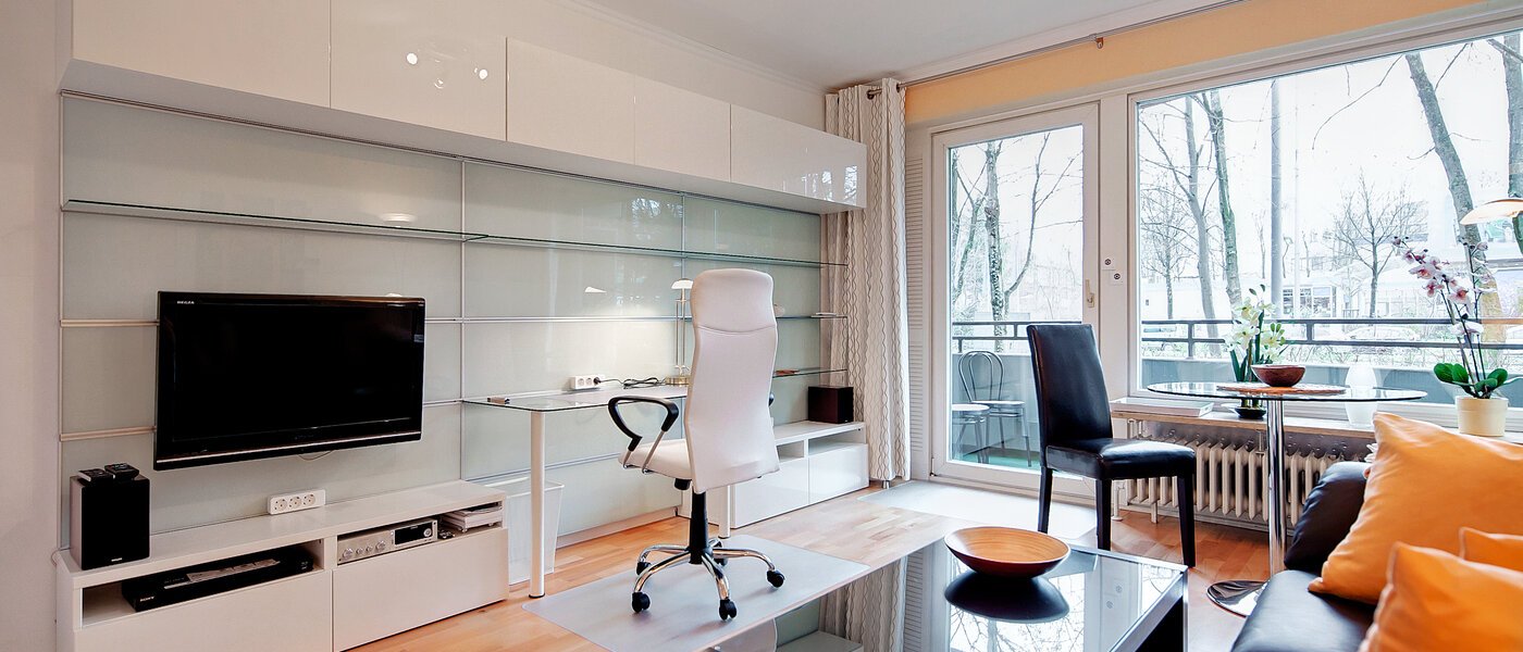 квартира München Milbertshofen 02 гостиная 6551