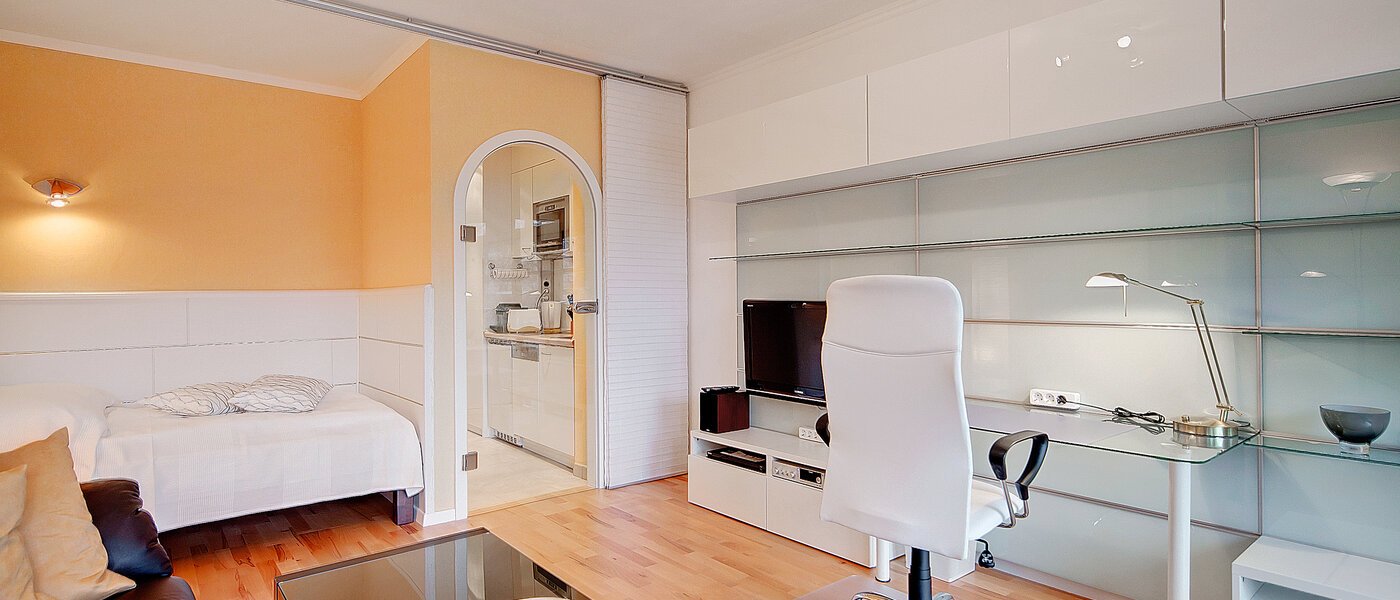 квартира München Milbertshofen 03 гостиная 6551