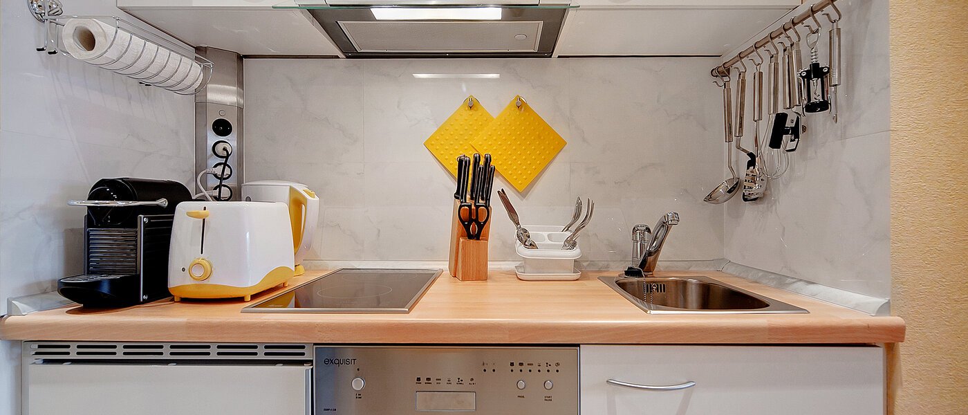 квартира München Milbertshofen 02 кухня 6551