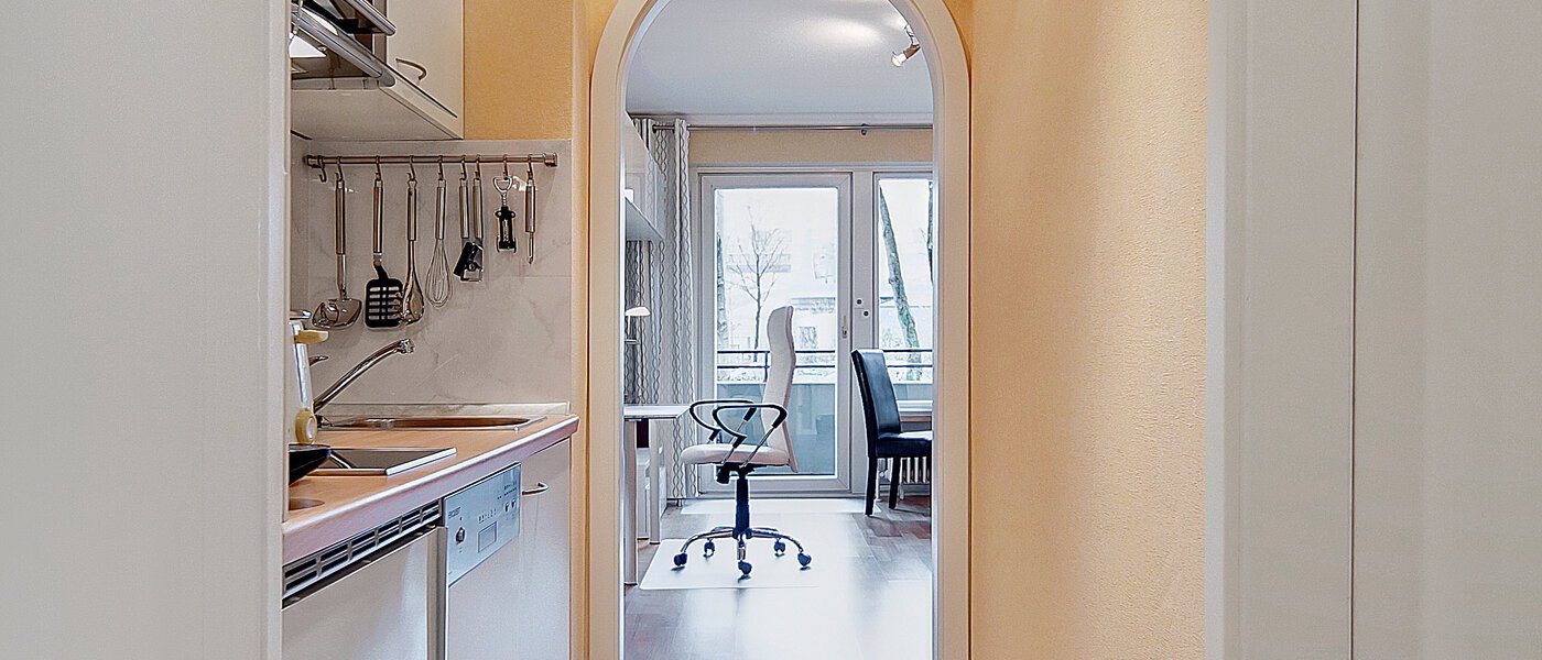 квартира München Milbertshofen 01 коридор 6551