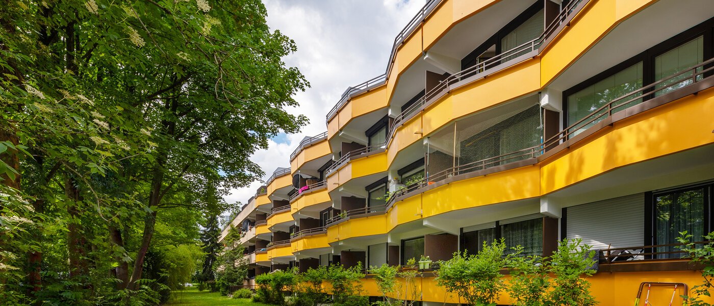 квартира München Milbertshofen 02 общий сад для жильцов дома 6551