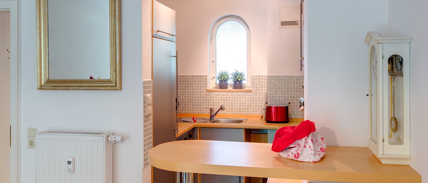 квартира с садом München Neuhausen 04 кухня 6555