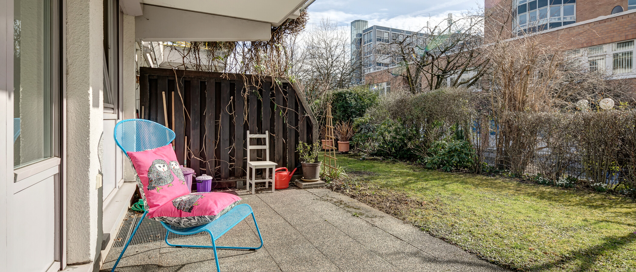квартира München Arabellapark 01 терраса 6561