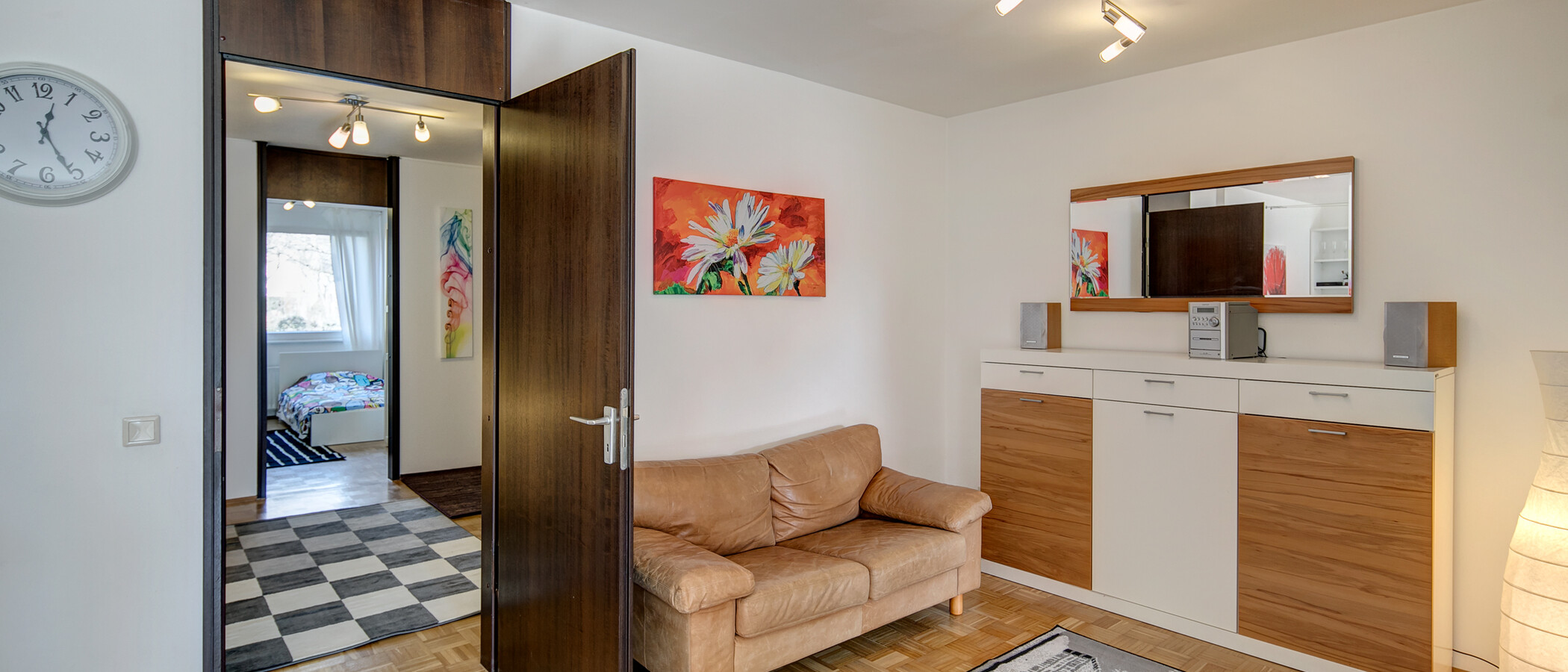квартира München Arabellapark 07 жилое пространство 6561