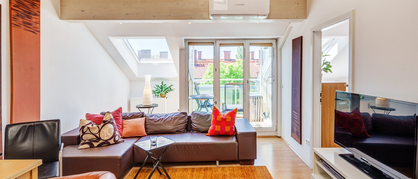 мансардная квартира München Giesing 01 жилое пространство 6583