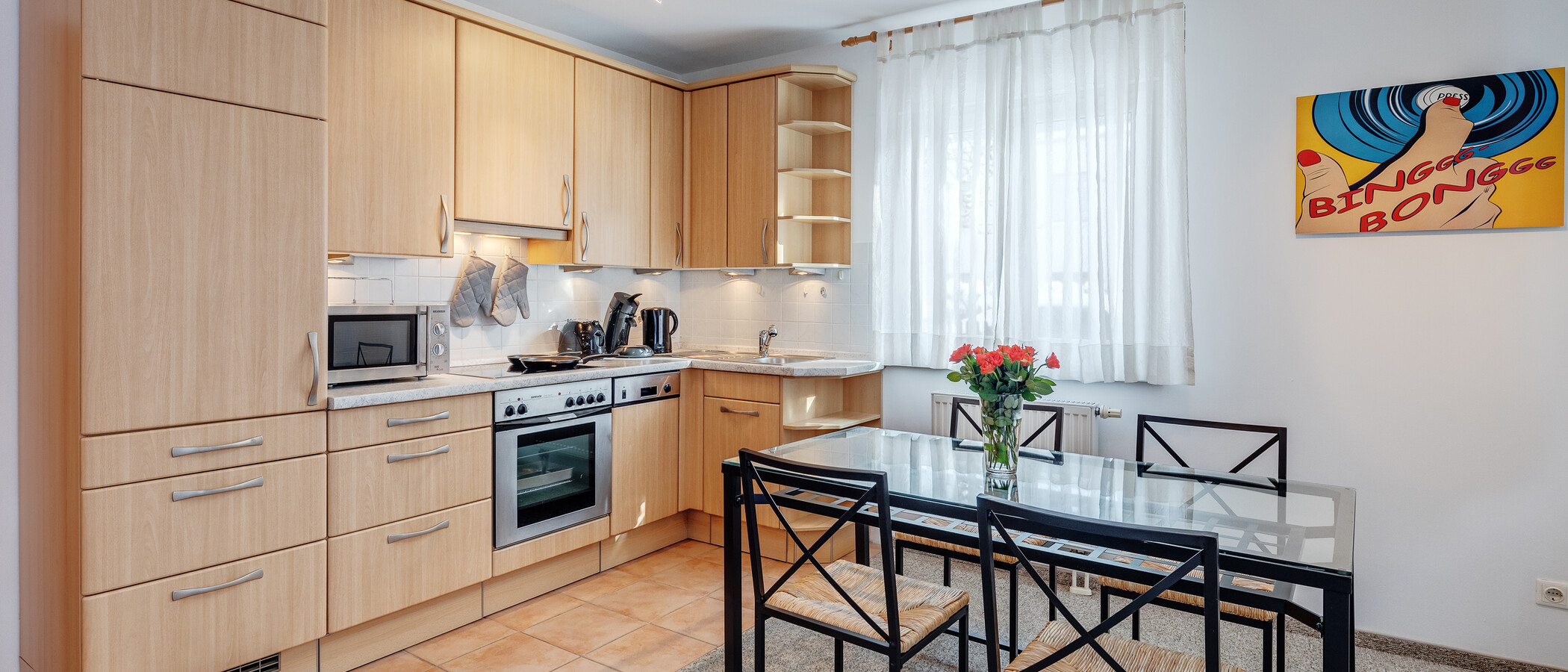 квартира München Obermenzing 02 кухня 6621