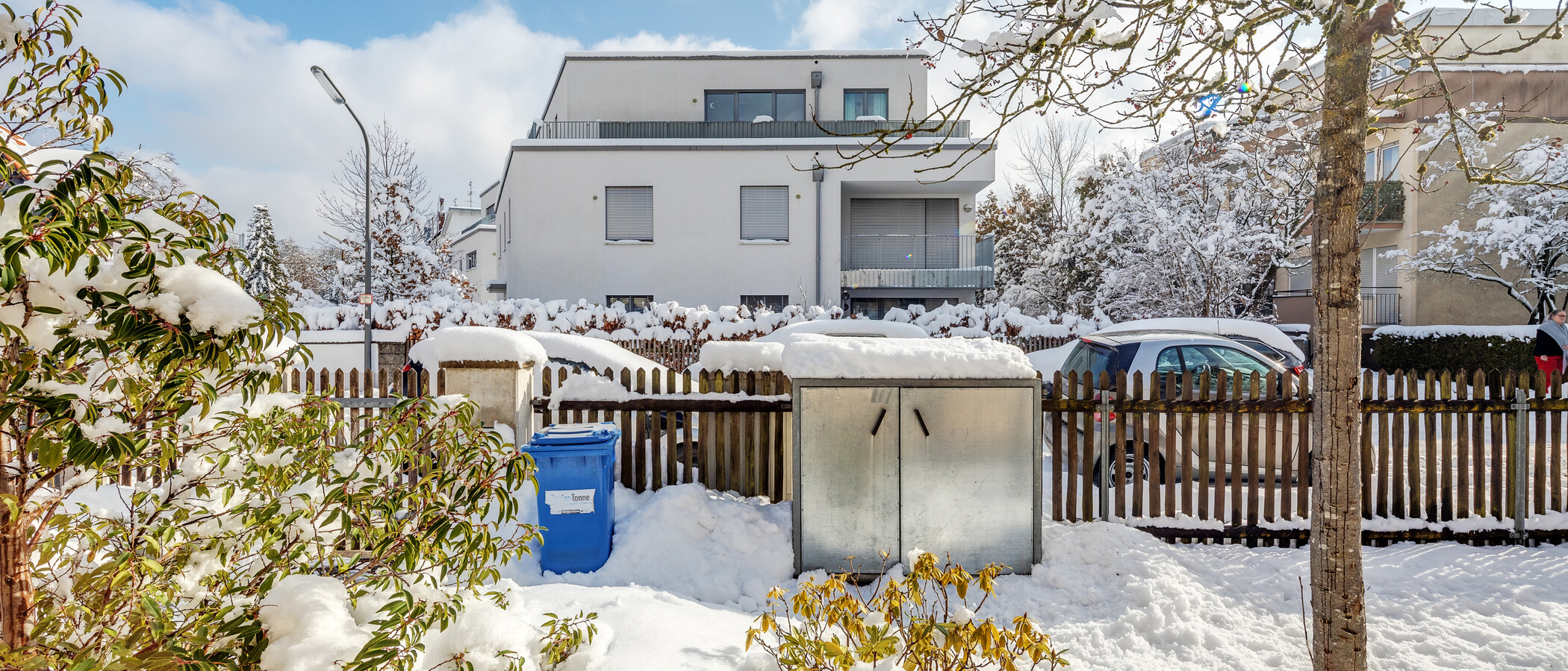 квартира München Obermenzing 01 вид из окна 6621