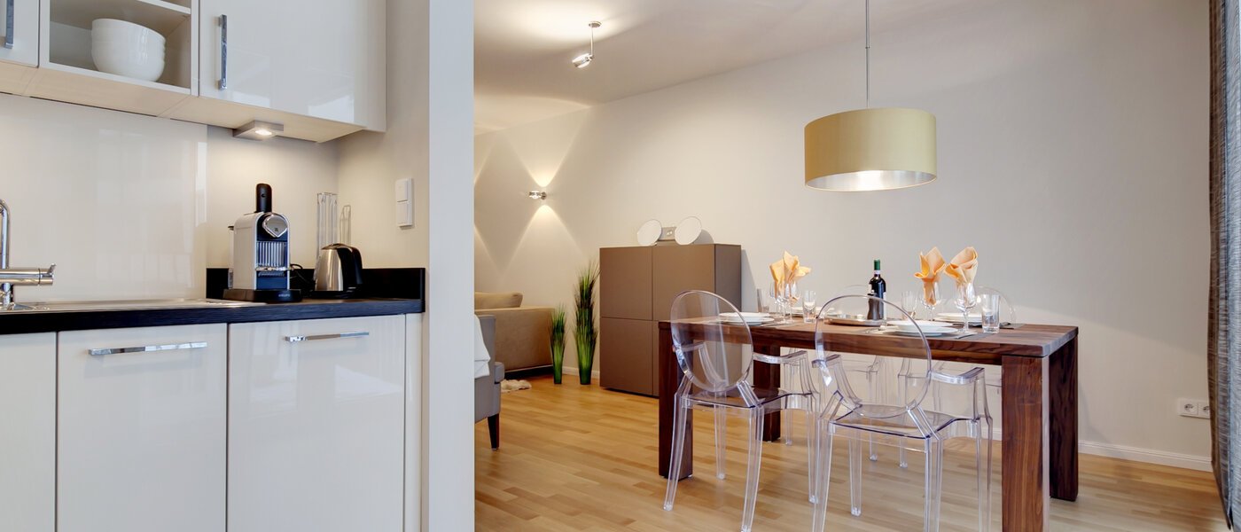 квартира München Maxvorstadt 03 кухня 6639