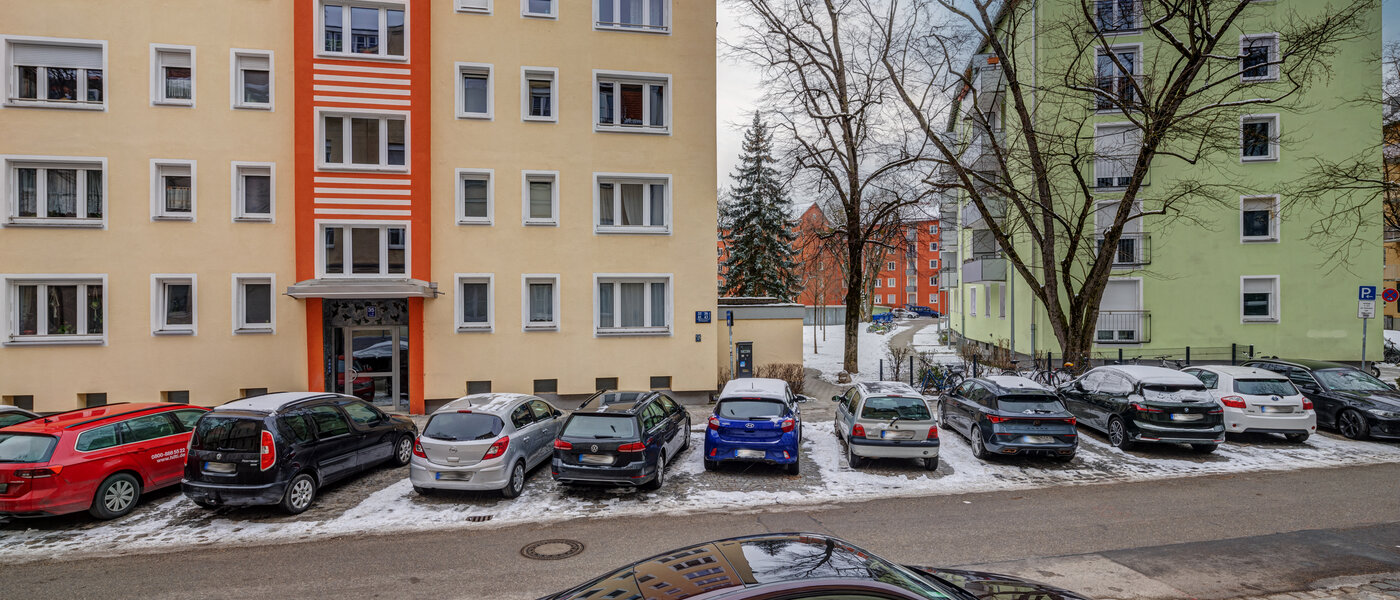 квартира München Neuhausen 02 вид из окна 6646