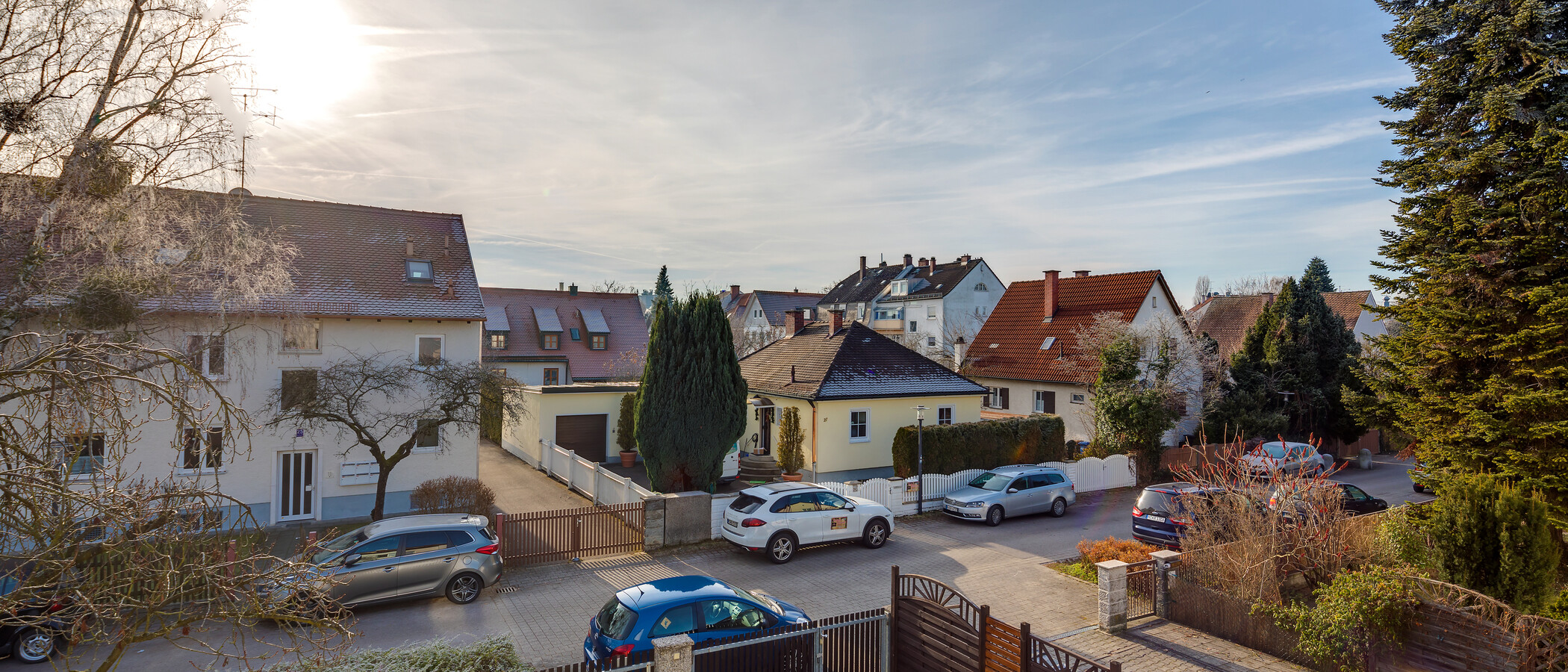 квартира München Moosach 03 вид из окна 6666