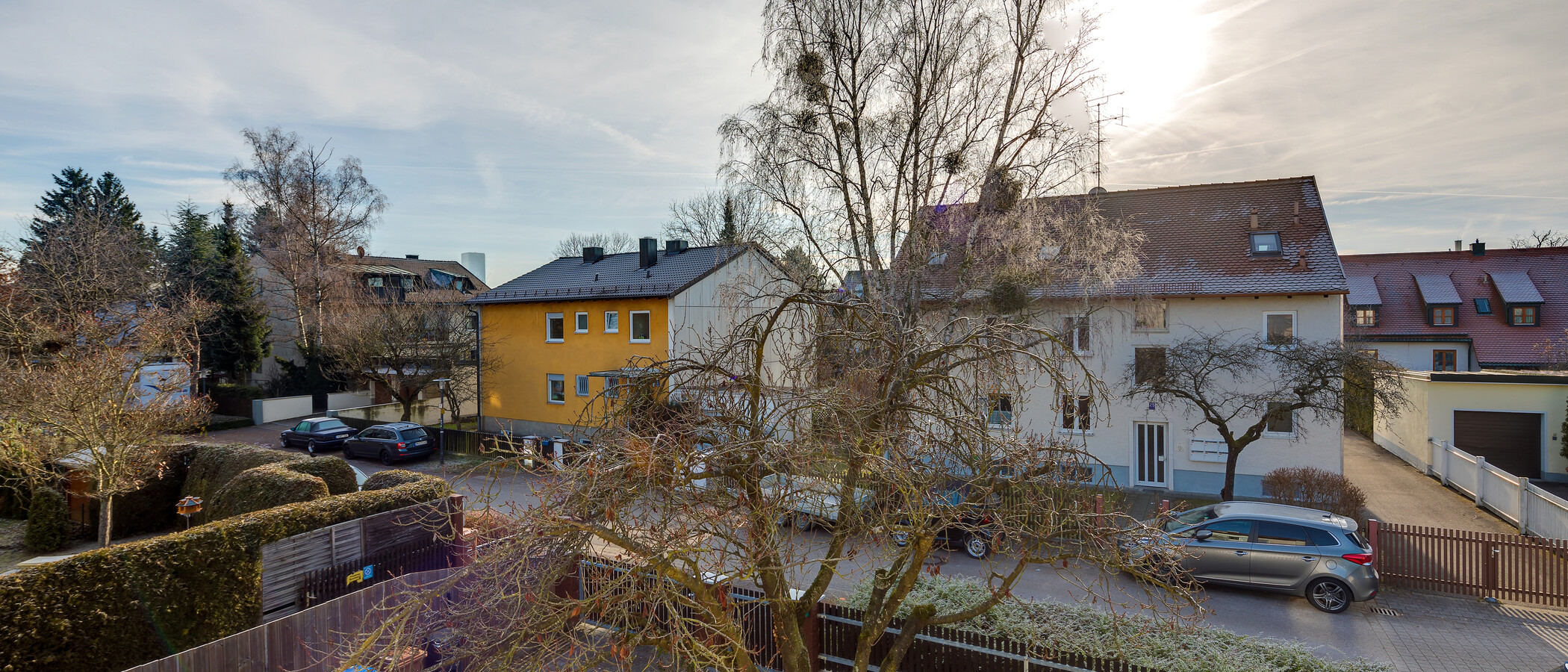 квартира München Moosach 04 вид из окна 6666