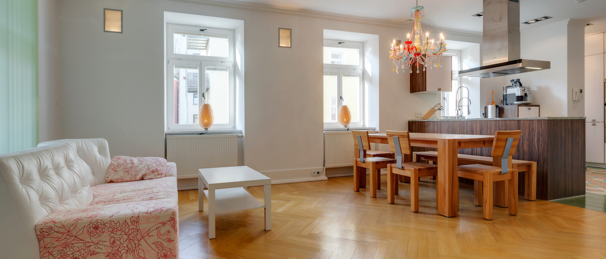 квартира München Ludwigsvorstadt 01 гостиная 6674