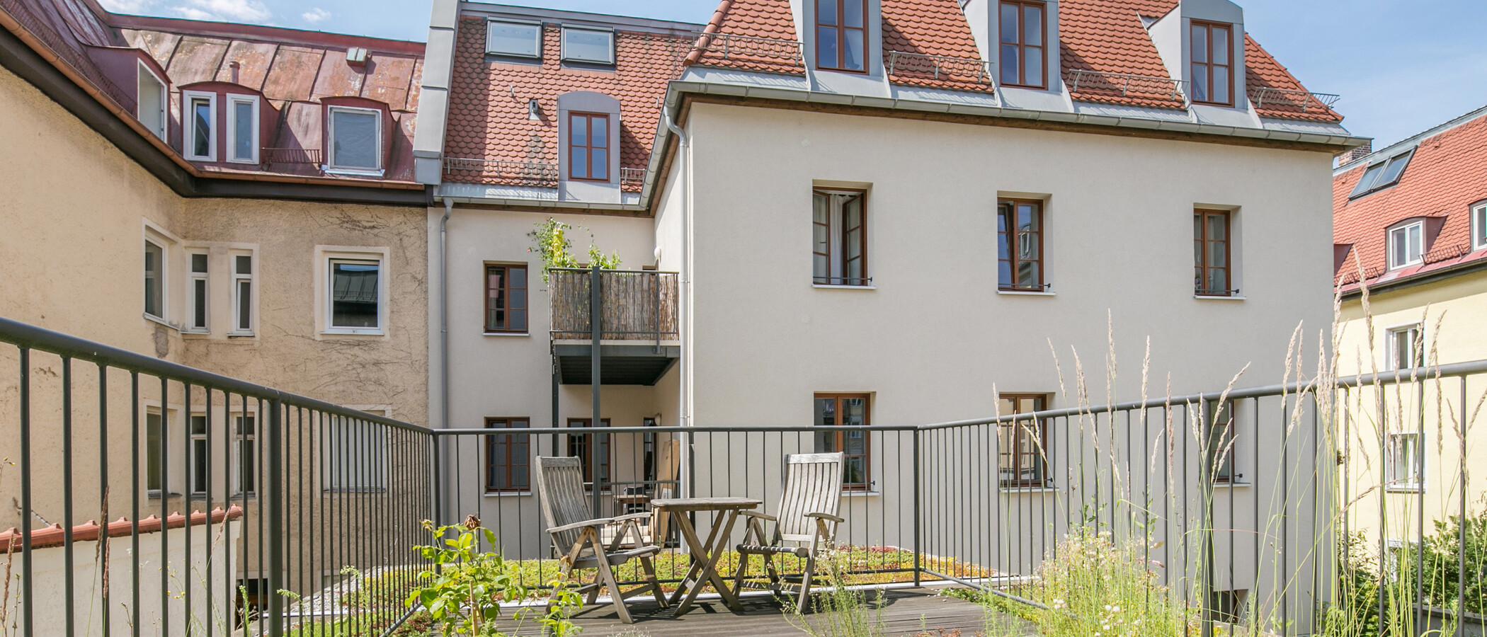 квартира München Ludwigsvorstadt 01 терраса 6674