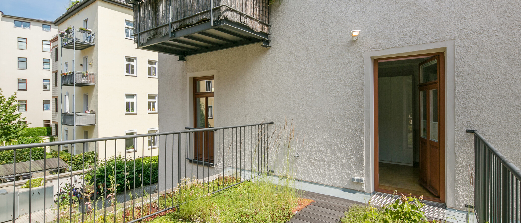 квартира München Ludwigsvorstadt 02 терраса 6674