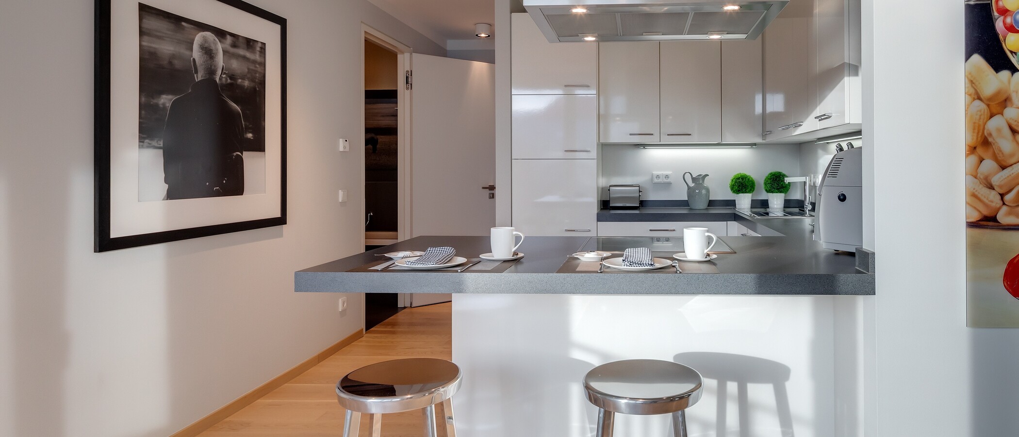 квартира München Maxvorstadt 03 кухня 6679